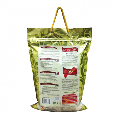 NATURE'S GIFT CLASSIC BASMATI RICE 5 KG